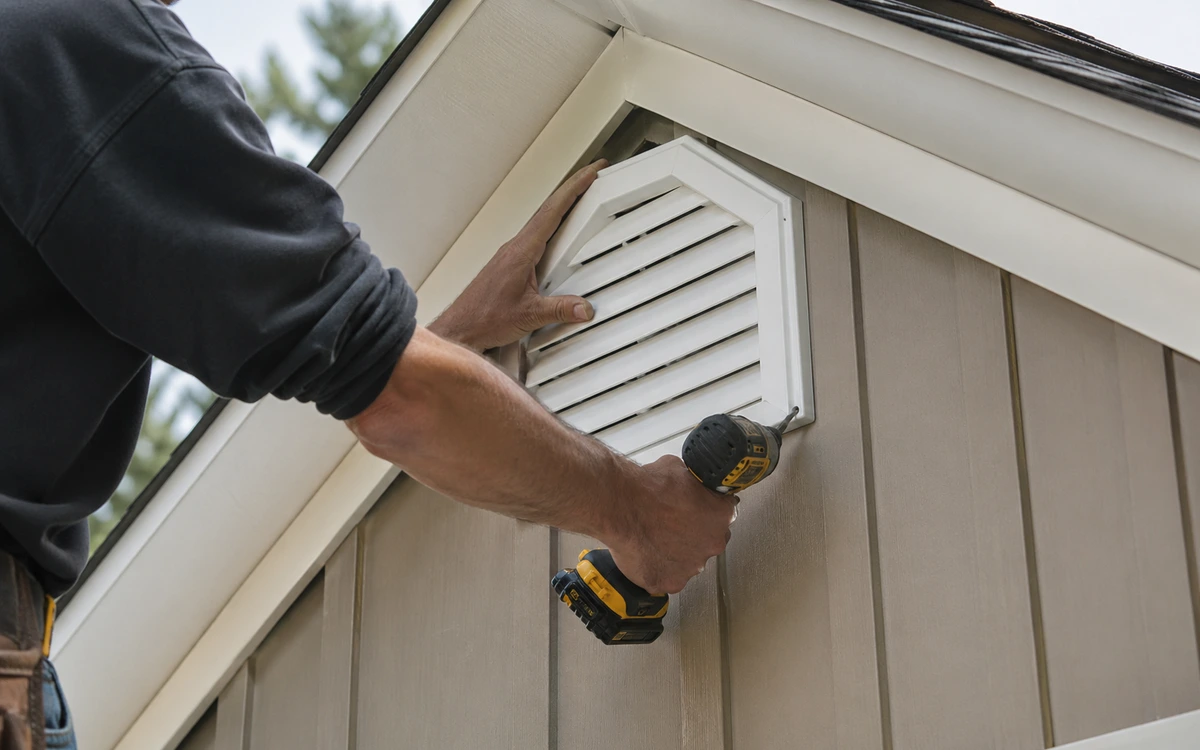 Gable vent installation contractor